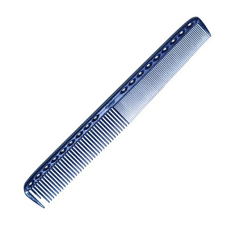 Расческа для стрижки  Y.S.park 335 blue, синяя, многофункциональная 21,5 см