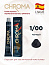 Краска для волос Lakme Chroma 1/00 , чёрный натуральный, безаммиачная, перманентная, 60 мл