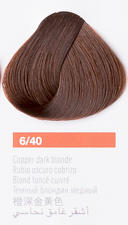 Краска для волос Lakme Collage new 6/40, темный блондин медный, 60 мл