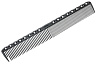 Расчёска для стрижки Y.s.park 336 carbon, черная, 19 см, карбон