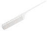 Расчёска с хвостиком  Y.s.park 101 white, гибкая, белая, 20 см