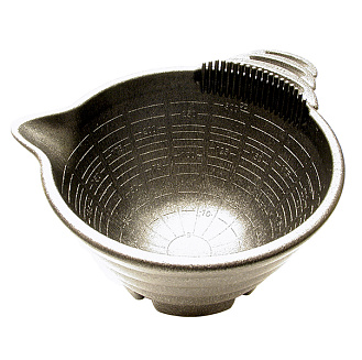 Миска для окрашивания Y.S.park PTB Stone Graphite Pro Tint Bowl, графит, внутри с мерной шкалой, 350 мл