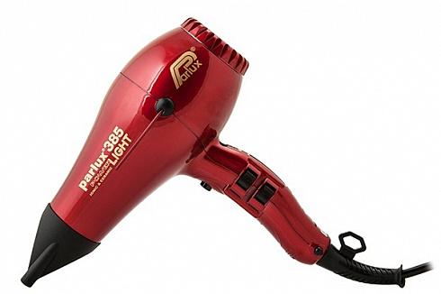 Фен Parlux 385 Power Light IonicCeramic 2150W красный