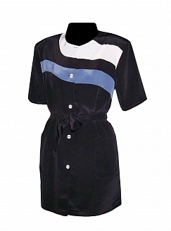 Халат парикмахерский Niagara черный  размер XL