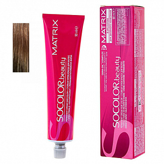 Краска для волос Matrix Socolor Beauty 8ma,светлый блондин мокка пепельный, перманентная, 90 мл