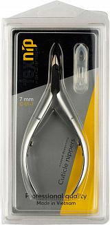 TexNip. Кусачки для кутикулы. Лезвие 7 мм. Двойная пружина. Ручная заточка.