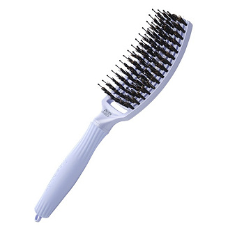 Щетка Olivia Garden Fingerbrush BoarNylon Arctic Teal ID 1865