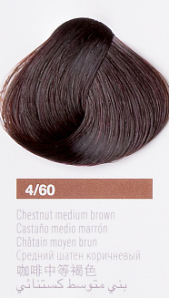Краска для волос Lakme Collage new 4/60, средний шатен коричневый, 60 мл