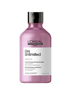 Шампунь L'Oreal Liss Unlimited, для непослушных вьющихся волос, с оливковым маслом, 300мл