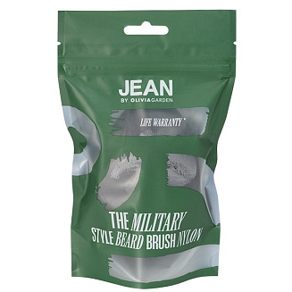 Щетка для бороды с нейлоновыми зубцами Olivia Garden Jean ID2203, черная