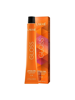Краска для волос Lakme Gloss 7/50, средний блондин махагоновый, 60 мл, полуперманентная, без аммиака