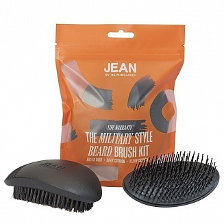Набор щеток для бороды с двумя сменными подушечками JEAN