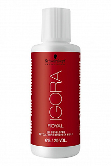 Лосьон-окислитель на масляной основе Schwarzkopf Igora Royal 6% 60 мл
