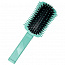 Щетка массажная Combo из экологичного пластика с добавлением соломенного волокна зеленая