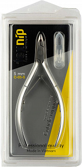 TexNip. Кусачки для кутикулы. Лезвие 5 мм. Двойная пружина. Ручная заточка.