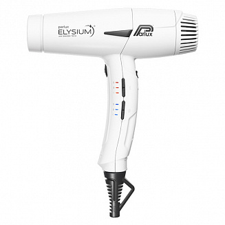 Фен Parlux Elysium Air Ionizer, 2300Вт, ионизация, 3 режима, 3 скорости, белый