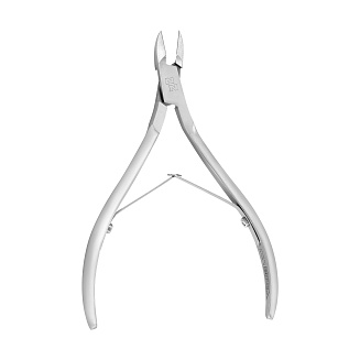 Nippon Nippers. Кусачки для кутикулы. Лезвие прямое 9 мм. Двойная пружина. Матовые