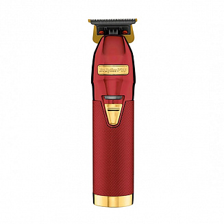 Профессиональная машинка для стрижки SKELETON красная