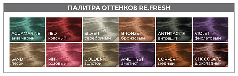 Оттеночная маска для волос  Lisap Re.fresh Color Mask, медная, 250 мл