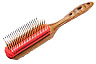 Щётка для укладки волос Y.s.park 508 Pro (9) Wood Styler, 9- тирядка, натуральное дерево+ пластик, цвет-микс