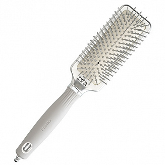 Щётка для укладки волос EXPERT CARE RECTANGULAR Nylon Bristles Silver S