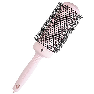 Термобрашинг Olivia Garden ID2224, Expert Blowout Speed XL Wavy Bristles Pastel Pink, 55 мм, розовый