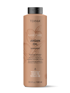 Шампунь аргановый увлажняющий Lakme Argan Oil Shampoo, арт. 44811, для нормальных и сухих волос ,1000мл