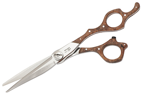 Парикмахерские ножницы Sword+Wood MIZUTANI D-19, ручная заточка, D19WOOD-62