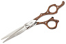 Парикмахерские ножницы Sword+Wood MIZUTANI D-19, ручная заточка, D19WOOD-62