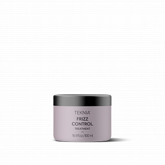 Маска для волос Lakme Teknia Frizz Control, для непослушных или вьющихся волос, увлажняет и разглаживает, 500 мл