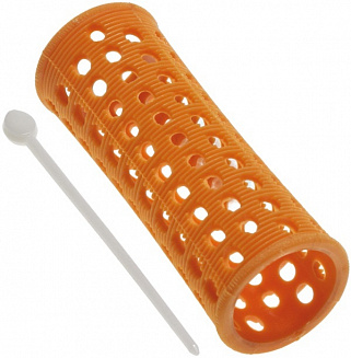 Бигуди пластиковые оранжевые 23 мм 10 шт SIBEL