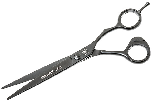 Ножницы для стрижки Katachi Black Ergonomic 7.0, K3170B, эргономика, размер- 7.0