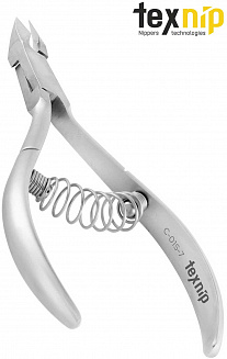 TexNip. Кусачки для кутикулы. Лезвие 7 мм. Спиральная пружина. Ручная заточка.