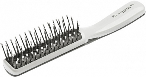 Щётка для волос массажная средняя облегченная антистатик EUROSTIL