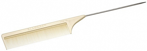 Расческа для стрижки силиконовая с металлическим хвостиком EUROSTIL PRO-50