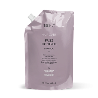 Шампунь бессульфатный Lakme Teknia Frizz Control, арт. 44449, для непослушных или вьющихся волос, 600мл