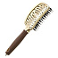 Щётка для укладки волос EXPERT CARE FLEX BoarNylon Bristles GoldBrown
