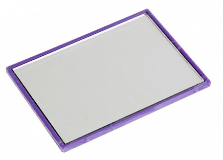 Зеркало карманное (прямоугольное) 1550-TITANIA