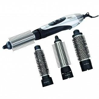 Фен-щетка Wahl Proairstyler 4550-0471, 3 насадки, 3 температурных режима, черный