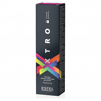 Estel Professional пигмент прямого действия для волос  Xtro black розовый 100 мл