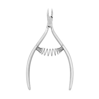 Nippon Nippers. Кусачки для кутикулы N-05S-7. Лезвие 7 мм. Спиральная пружина. Матовые