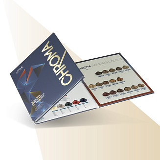 Краска для волос Lakme Chroma 6/66, тёмный блондин коричневый насыщенный, безаммиачная, перманентная, 60 мл