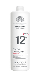 Оксидант-лосьон 12% - Bouticle color developer 40 vol 1000 мл