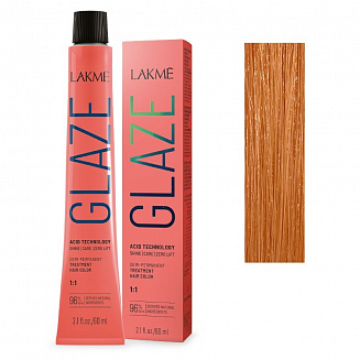 Краска для волос Lakme Glaze 10/39 Salmon, полуперманентная, без аммиака, лососевый, 60 мл