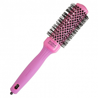 Брашинг для укладки волос розовый EXPERT BLOWOUT SHINE Pink 35 мм