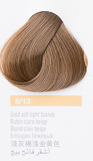 Краска для волос Lakme Collage new 8/13 , светлый блондин пепельно-золотистый, 60 мл