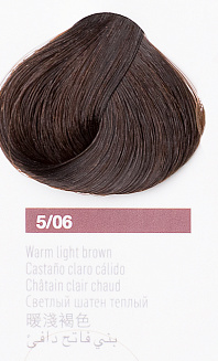 Краска для волос Lakme Collage new 5/06, светлый шатен натуральный шоколадный, 60 мл