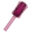 Щетка массажная Combo из экологичного пластика с добавлением соломенного волокна розовая