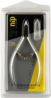 TexNip. Кусачки для кутикулы. Лезвие 7 мм. Двойная пружина. Ручная заточка.