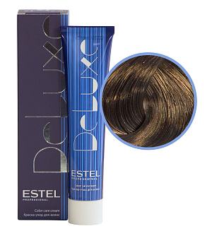 Estel Professional 7/77 краска-уход  Deluxe, русый коричневый интенсивный 60 мл
